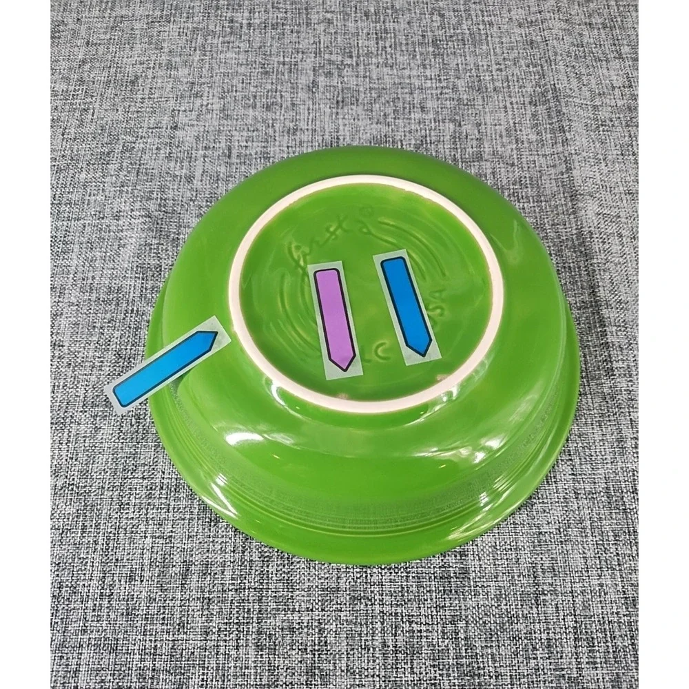 Fiesta Shamrock W/Glaze Skips 6 7/8